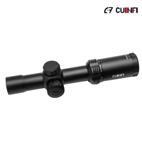 Lunette de visée LPVO 1-6X24 SFP étanche, anti-buée, antichoc, entièrement multi-couches, tactique, pour l'observation de la faune