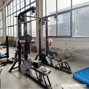 Système combiné de musculation industriel à charges sélectionnables pour la nuque et les pectoraux, machine de tirage vertical et de rameur pour salles de sport – Prix direct usine - Product Image 6