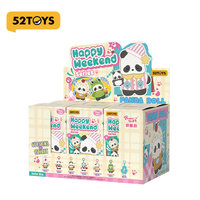 Boîte Mystère de Gros Transfrontalière 52TOYS Panda Roll Happy Weekend Series Blind Box, pour Présentation et Collection, Ornement Cadeau
