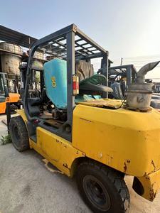 Komatsu Fd30 3 Ton Diesel <b>Forklift</b> Used Retail Restaurant Industries 4WD Rough Terrain Optional Engine Operations Solid Tire - Product Image 1
