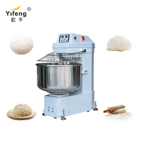 Hoge-prestatie commerciële spiraaldeegmixer, efficiënt kneden, duurzame broodbakmachine voor bakkerijkeuken