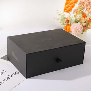 Wholesale Custom Logo Recyclable Luxury Paper Cardboard Box Matt Lamination Embossing Clothing Garment T-shirt <b>Socks</b> Packaging - Product Image 2