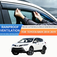 Accesorios para Auto, Visera para Ventana de Coche, Deflector de Ventilación, Protector Solar y de Lluvia para TOYOTA RAV4 2014 2019