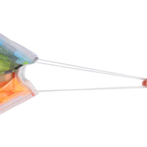 Haixin หน้ากากอนามัยทางการแพทย์แบบไม่ทอ3ชั้นพิมพ์โลโก้ได้ตามต้องการ - Product Image 6