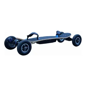 Skateboard électrique complet professionnel tout-terrain, avec roue gonflable de 7.8 pouces, vente en gros, livraison gratuite en chine