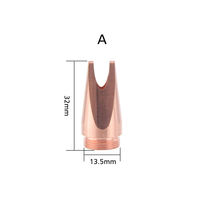 Nouvelle buse de soudage laser à fibre IPG H32 M13.5 pour fil de cuivre, tête de pistolet de machine de soudage laser portative IPG LightWELD, longue durée de vie