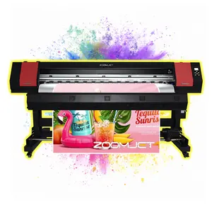 Beste Prijs 1.8M Drukbreedte Digitale Sublimatie Stof Inkjet Printer Textieldrukmachine