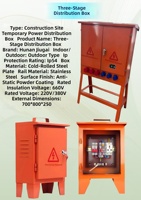 Caja de Distribución Terciaria Temporal XM de 220V/380V |   Acero Laminado en Frío |   Recubrimiento en Polvo Antiestático |   Protección IP54 |
