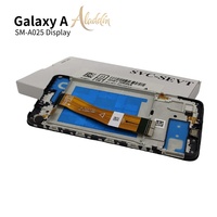 Assemblage d'origine Service Pack LCD A035 pour Samsung Galaxy A03 téléphone portable pièces réparées LCD avec boîtier de cadre