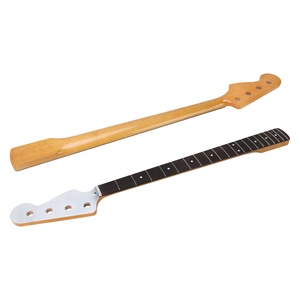 Mástil de <span class=keywords><strong>bajo</strong></span> premium de 4 cuerdas y 20 trastes - Madera de arce y diapasón de palisandro, <span class=keywords><strong>escala</strong></span> de 34 pulgadas para bajos PB/JB - Product Image 4