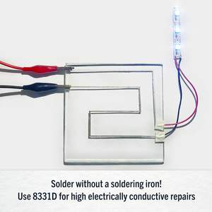 Adhésif époxy conducteur argenté AB résine époxy poudre de cuivre adhésif conducteur pour semi-conducteur de l'industrie électronique - Product Image 6