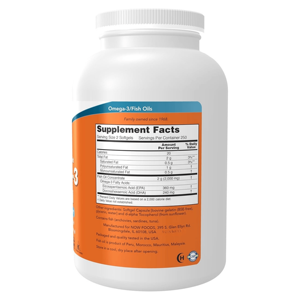 Integratore alimentare olio di pesce Softgel capsule più vitamina D3 per sostenere il cervello e la salute del cuore Omega-3 - Product Image 2