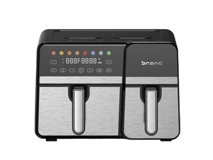 DOUBLE STEEL AIR FRYER HEISSER VERKAUF in den USA LOW FAT DUAL 6L 3.5L - Product Image 6