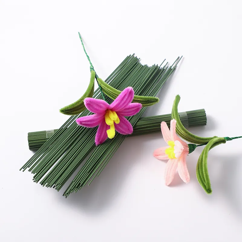 Lễ hội hoa dây crafting thiết lập với lớp phủ PVC cho hoa nhân tạo 40cm, 1mm