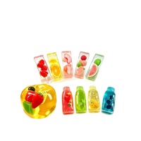 Populaire Dentifrice Transparent Effet Vaseline, Fruits, Bouteille de Boisson et Ours Squishy, Jouet Boîte Mystère Anti-Stress de Bureau