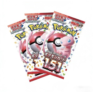 Senwell Versione Originale Giapponese 2026 TCG 151 SV2A Scarlet Violet Funny Square Corners Booster Pack PTGG <span class=keywords><strong>Carte</strong></span> <span class=keywords><strong>da</strong></span> Gioco <span class=keywords><strong>da</strong></span> Tavolo - Product Image 1