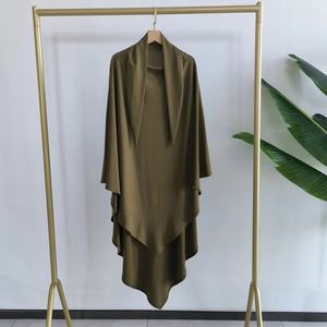 カスタムプレミアムバンブーコットンジャージーキマータイバックナチュラル伸縮性軽量通気性イスラム教徒イスラム服祈りヒジャーブ - Product Image 5