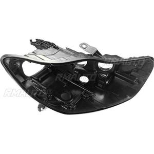 Pour Audi A6L C7 2012-2015, boîtier de phare avant gauche et droit, éclairage diurne LED, coque arrière, base, couvercle de lentille de phare avant LED - Product Image 5