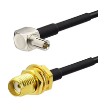 Câble TS9-SMA TS9 mâle vers SMA femelle cloison RG174 câble coaxial 15cm 6 "pour routeur WiFi 3G 4G LTE antenne Modem USB point d'accès MiFi