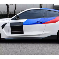 Ailerons latéraux en fibre de carbone sèche style MP pour BMW M3 G80 2020+