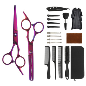 Professional Barber Scissors Set – Hair Cutting Shears & <b>Hairdressing</b> Tool Kit for Salon, Barber Shop, Pro Stylist - Product Image 5