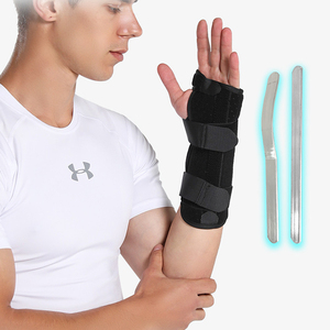Ortopedik Bilek Ateli Sağ El Desteği Ayarlanabilir Destek Su Geçirmez Çelik Plaka Bağcıklı Kapatma Spor Açık Hava İmmobilizasyonu - Product Image 2