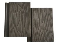 Panneau mural WPC classique écologique pour extérieur, revêtement mural en composite bois-plastique 156S21-A, livraison rapide