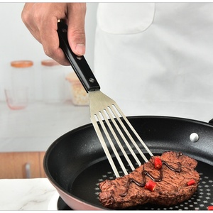 Utensilios de Cocina de Acero Inoxidable de Alta Calidad, 2 Piezas, Espátula para Pastel, Espátula para Carne, Pala de Metal para Hornear y Asar - Product Image 5