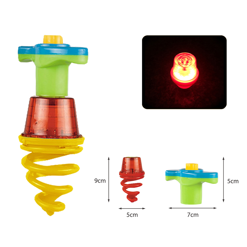 Прыгающая светящаяся игрушка, пластиковый спиннинг с подсветкой и музыкой, игрушки для детей