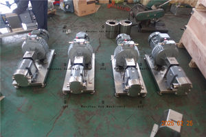 Pompe à lobes à rotor de qualité alimentaire à haute viscosité Pompe à lobes rotative électrique en gros pour Caremel/Miel Food Transfer Source d'énergie élevée - Product Image 2
