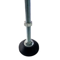 Hengsheng Équipement lourd nivellement pieds réglables fixes coupe de pied robuste avec M8 M12 M16 M20 M24 châssis patins antidérapants