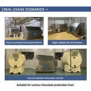 Lst tốc độ cao 100-2000l thủy lực Báo Chí lạnh dầu máy làm hình vuông chất béo tan chảy bơ ca cao máy sữa bột nước - Product Image 6