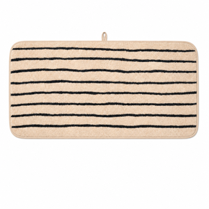 Serviette <span class=keywords><strong>de</strong></span> <span class=keywords><strong>bain</strong></span> en polaire corail certifiée OEKO-TEX, rayée vintage, douce et moelleuse, pour bébé, séchage rapide, sans peluches, lavable en machine - Product Image 2