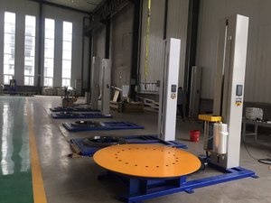 Machine d'emballage automatique de palettes en <span class=keywords><strong>film</strong></span> étirable, 20-40 palettes/heure, pour emballage de cartons - Offre Spéciale - Product Image 4
