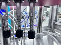 Machine de remplissage d'aérosols entièrement automatique, haute précision, équipement de remplissage de boîtes de pulvérisation d'aérosols pour usage industriel en usine