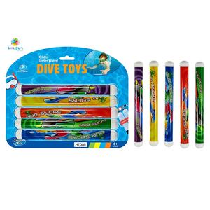 HongZheng deporte niños palo de buceo juguetes bajo el agua hundimiento entrenamiento pez anillo <span class=keywords><strong>Torpedo</strong></span> hierba caza del tesoro combinación PP - Product Image 1