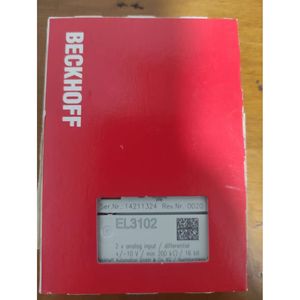 Módulo IO Ethercat Beckhoff EL3102 con 2 Entradas Analógicas Diferenciales +/-10 V de 16 Bits - Product Image 1