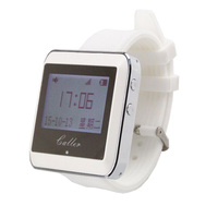 Système d'appel sans fil pour serveurs de restaurant IHomepager ZJ-41E, montre-pager 433,92 MHz, noir/blanc, garantie 1 an