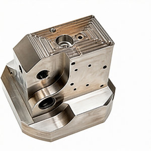 Componente Mecanizado por CNC Personalizado, Base de Montaje para Módulo Lineal para Máquina Herramienta de Precisión - Product Image 3