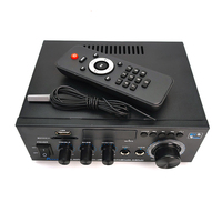 Nouvelle clé USB AK-45 à double fonction, télécommande numérique, mini amplificateur audio HiFi en métal pour la maison, 40W*2, karaoké