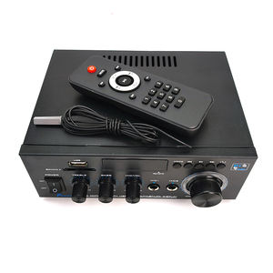 Nuevo Mini Amplificador <span class=keywords><strong>de</strong></span> <span class=keywords><strong>Sonido</strong></span> Metálico para el Hogar, Dos Vías, AK-45, Unidad Flash USB, Control Remoto Digital para Reproductor <span class=keywords><strong>de</strong></span> Sistema <span class=keywords><strong>de</strong></span> Audio Karaoke - Product Image 4