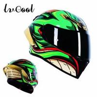 Casco de Motociclismo de Carreras al por Mayor de Fábrica, Nuevo Diseño, Casco Integral de Tiburón, Material ABS, Seguridad Primero, Precio Económico