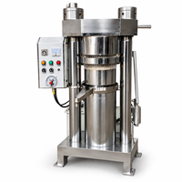 Nouvelle presse hydraulique à huile chaude et froide en acier inoxydable, machine de pressage d'huile hydraulique pour huile de palme, de noix de coco et d'arachide