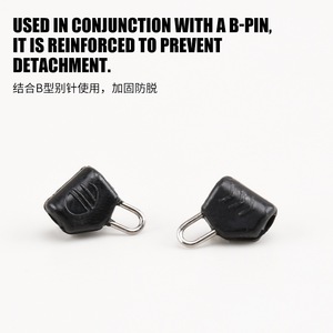 Connecteur en caoutchouc flottant externe pour boucle de pêche - Product Image 2