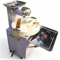 Machine automatique de division et de façonnage de pâte en acier inoxydable 304, 60 pièces/min, 220V, bon prix, usage domestique, pour pizza, pains, restaurants
