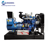 Groupe électrogène diesel silencieux Ricardo ZH4105ZD 50 kVA 50 kW pour chantier de construction, fourni directement par l'usine