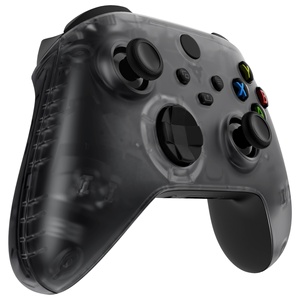 EXtremeRate – Accessoires personnalisés transparents noirs : Rails latéraux, panneaux, coques de protection et faceplates pour manette Xbox Series X|S - Product Image 2