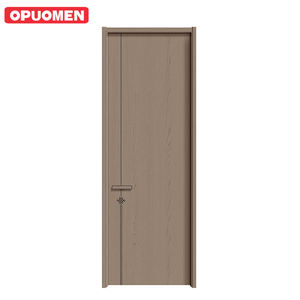 OPUOMEN Porte <span class=keywords><strong>en</strong></span> bois <span class=keywords><strong>en</strong></span> aluminium pour l'intérieur de la <span class=keywords><strong>maison</strong></span> Conception de porte finie <span class=keywords><strong>en</strong></span> aluminium pour chambre à coucher affleurante - Product Image 1