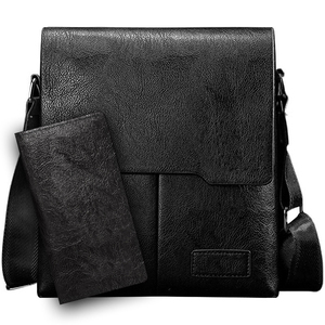 SG0399 borsa a tracolla da uomo in pelle PU tre colori con borsa lunga corta - Product Image 3
