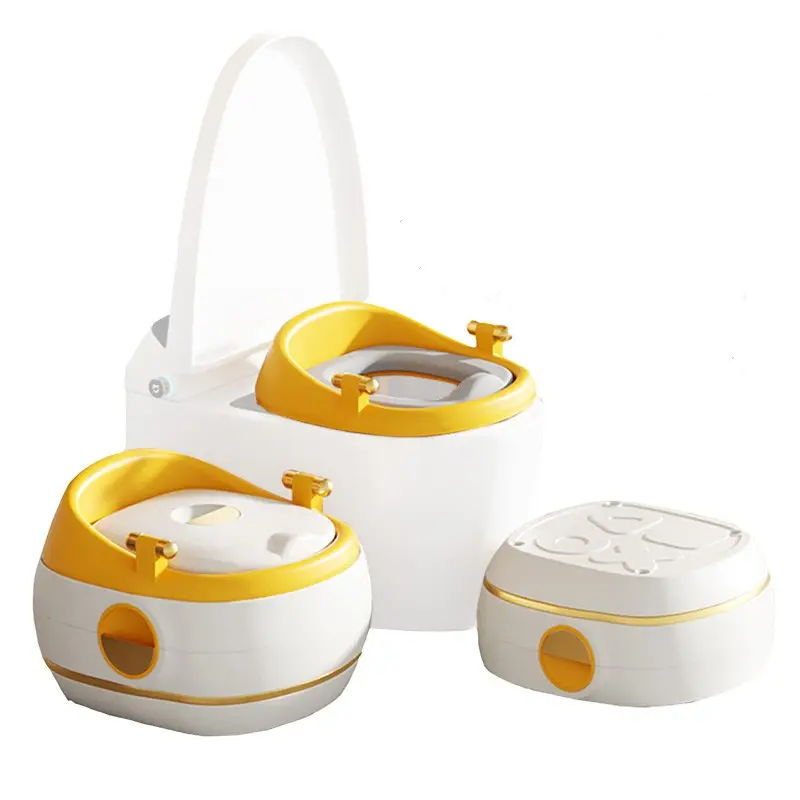 Neues Design multifunktionales Wc-Toilettenset Baby-Baby-Ausbildung tragbare Toilettenspüle für Kinder